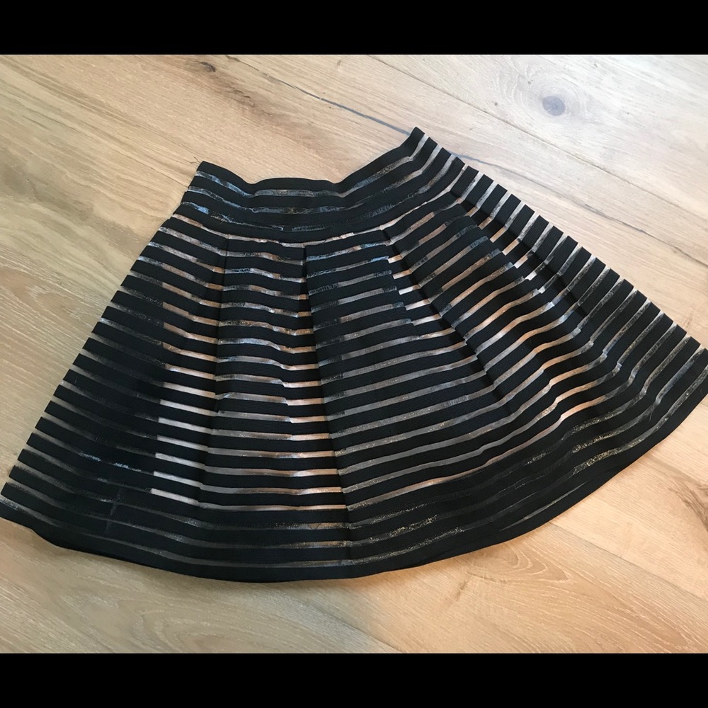 Black Bell mini skirt